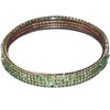 American Diamond Stone Bangles Set 4 - Click here to View more details about this Product