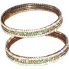 American Diamond Stone Bangles Set 8 - Click here to View more details about this Product