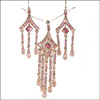 Candelier model necklace and earring set - Click here to View more details about this Product