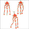 Multi colored semi precious silver plated set - Click here to View more details about this Product