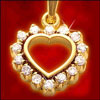 Diamond Pendant - Eternal Heart - Click here to View more details about this Product