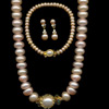 Peach Colour Pearl Set (12700) - Click here to View more details about this Product