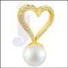 Love life heart diamond pendant - JPNJ-2047 - Click here to View more details about this Product