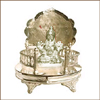 Silver Pooja Mandir  with Lakshmi - Click here to View more details about this Product