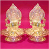 Two Silver  Kamakshi Divyas - Click here to View more details about this Product