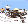 Stainless steel  Ice cream set - Click here to View more details about this Product