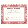 Darlings Paradise Gift Voucher - 500/- - Click here to View more details about this Product