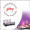 Godrej Fiona  -  Steel double  Bed - King - Click here to View more details about this Product