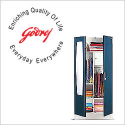 Click Here For Bigger Zoom - Godrej - Slimline Cupboard with locker