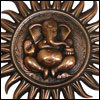 Black Metal Handicraft  Ganesh Suraj Face - Click here to View more details about this Product