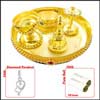 CRYSTAL PUJA THALI -JPD-217 - Click here to View more details about this Product