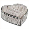 Silver Heart Shaped Box - Click here to View more details about this Product