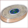 Oval shape  silver jewelry - Click here to View more details about this Product