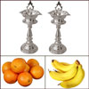 Silver Diyas n Fruits - Click here to View more details about this Product