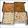 Silver Swastik Medium Dry Fruit Box - Click here to View more details about this Product