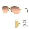 Ray-Ban Aviator  RB 3025 Gold Size 55 - Click here to View more details about this Product