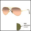 Ray-Ban Aviator  RB 3025 Matte Black Size 55 - Click here to View more details about this Product