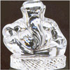 Diamond Crystal - Small Sitting Ganapathi - Click here to View more details about this Product