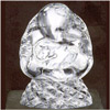 Diamond Crystal - 4 Inches Ganapathi - Click here to View more details about this Product