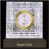 Diamond Crystal - Square Clock - Click here to View more details about this Product