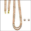 FRESH WATER NATURAL  PEARL SET - Click here to View more details about this Product