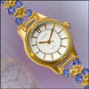 Attractive Crystal Watch ( Blue ) - Click here to View more details about this Product
