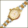 Attractive Crystal Watch ( Aqua ) - Click here to View more details about this Product