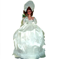 "Rotating Dancing Doll in White Robe-CODE004 - Click here to View more details about this Product