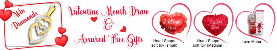 Valentine Month Draw and Assured Free Gifts