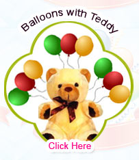 Blown Balloons with Teddy