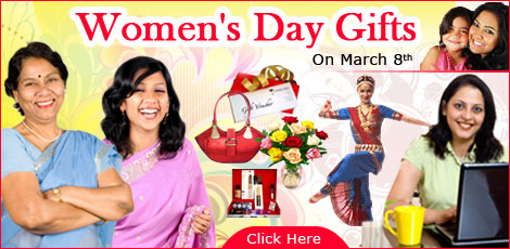 Send Women's Day Gifts to India