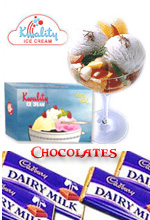 Ice-Creams & Chocolates to India
