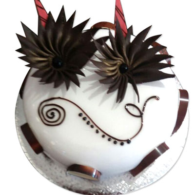"Round shape Pineapple Cake - 2kg - Click here to View more details about this Product