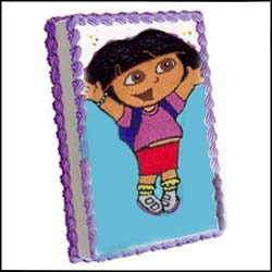 "Dora Photo Cake - 2kgs - Click here to View more details about this Product