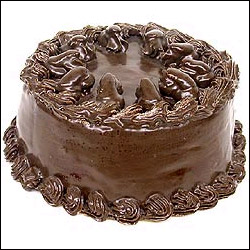 "Double Chocolate Cake - 3kg Fresh Cream Cake - Click here to View more details about this Product
