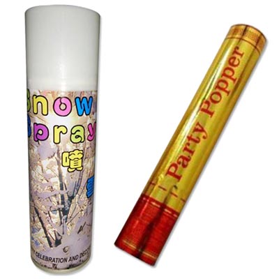 "Popper and Snow Spray - Click here to View more details about this Product