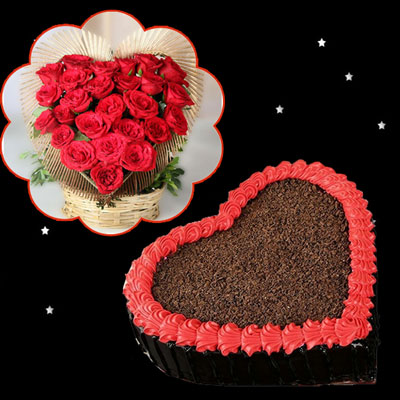 "Teddy with Chocos - Code08 - Click here to View more details about this Product
