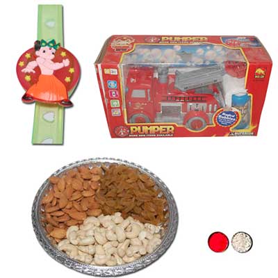 "Designer Round Shape Black forest Cake - 1kg (code NC17) - Click here to View more details about this Product
