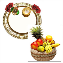 "Ganesh Poojathali Hamper 9 - Click here to View more details about this Product