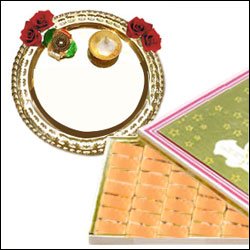 "Diwali Deep Tray - code12 - Click here to View more details about this Product