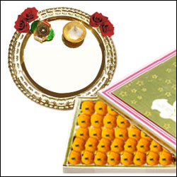 "Ganesh Poojathali Hamper 12 - Click here to View more details about this Product