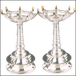 "Silver Lamp Set  (Big Size). - Click here to View more details about this Product
