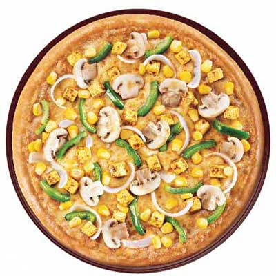 "Deluxe  Veggie (1 pizza) ( Veg)(Dominos) - Click here to View more details about this Product