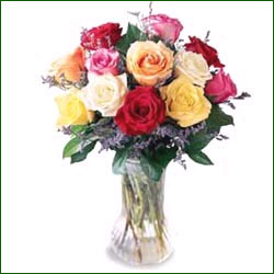 "Ugadi  Special Flowers with Vase - Click here to View more details about this Product