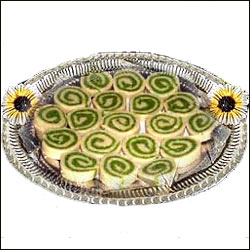"Kaju Pista Roll  -  G.Pulla Reddy - Click here to View more details about this Product