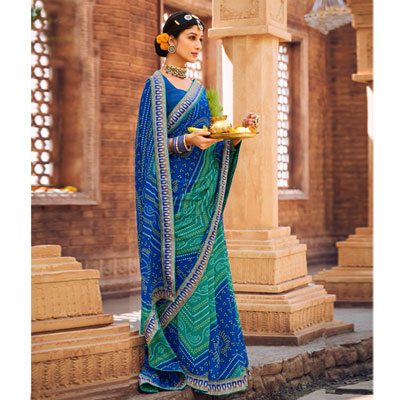 "Fancy Silk Saree Seymore Chunriya -11291 - Click here to View more details about this Product
