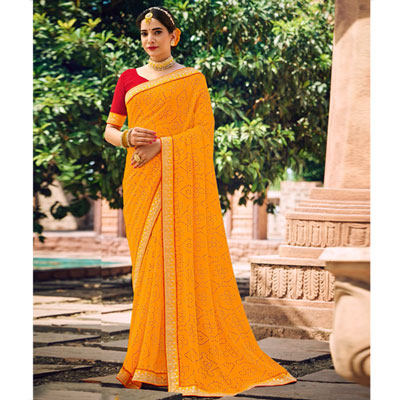 "Fancy Silk Saree Seymore Chunriya -11293 - Click here to View more details about this Product