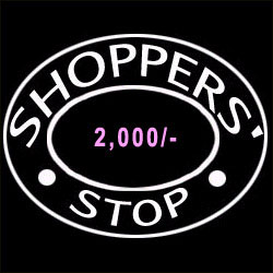 "Shoppers Stop Gift Voucher for Rs 2000 - Click here to View more details about this Product