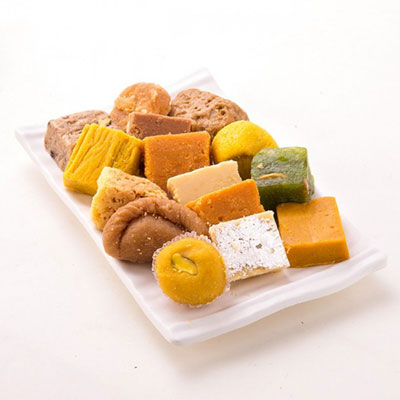 "Abhiruchi Swagruha Assorted Sweets - 1kg - Click here to View more details about this Product
