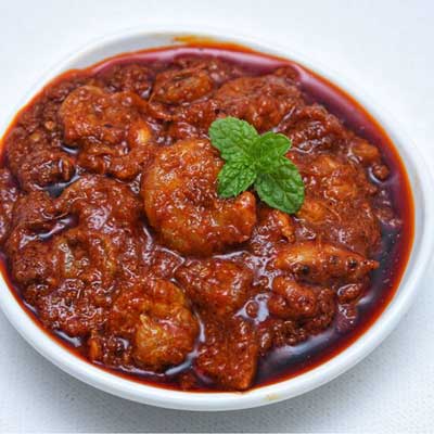 "Abhiruchi Swagruha  Prawn Pickle - half kg - Click here to View more details about this Product